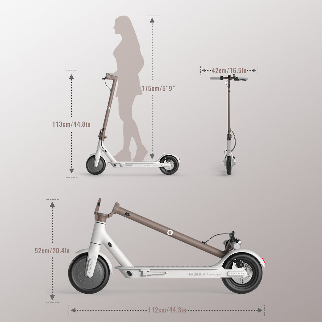 Commuting Electric Scooter for Adults, APP Controlled | 500W 25 Miles