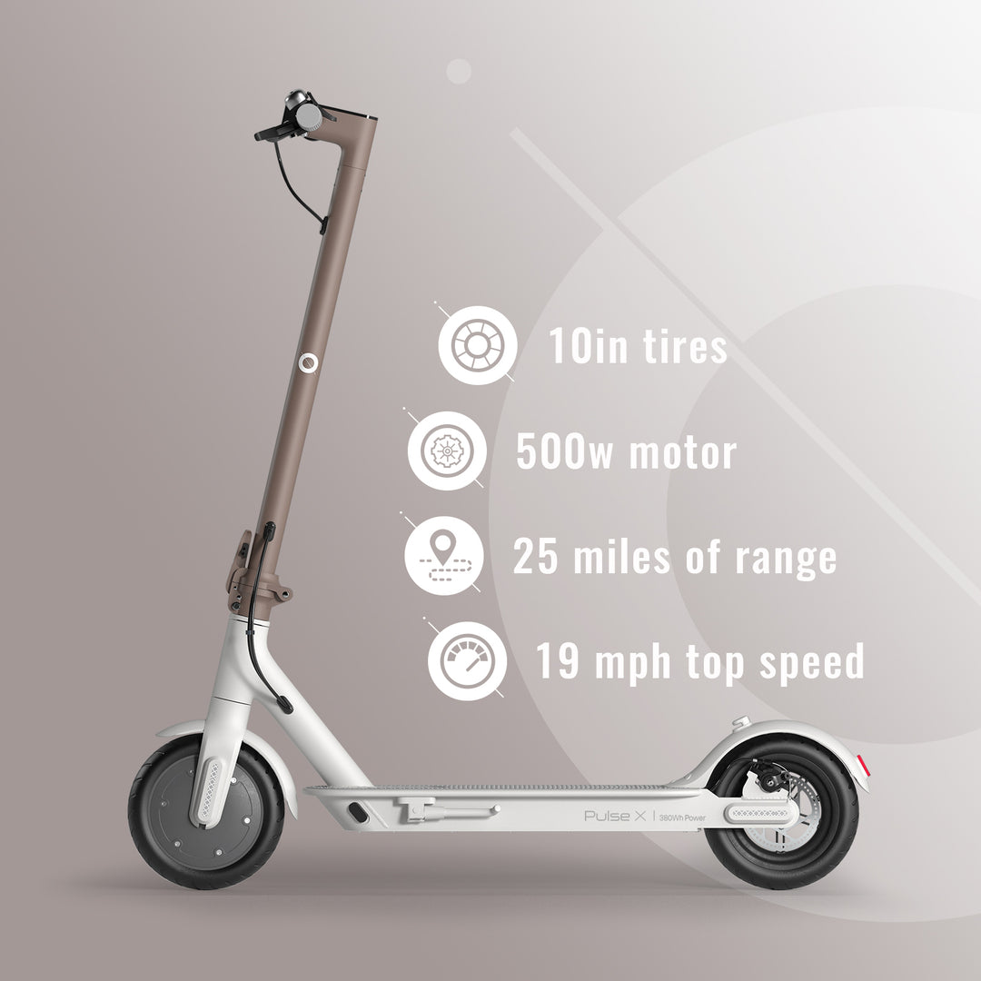 Commuting Electric Scooter for Adults, APP Controlled | 500W 25 Miles