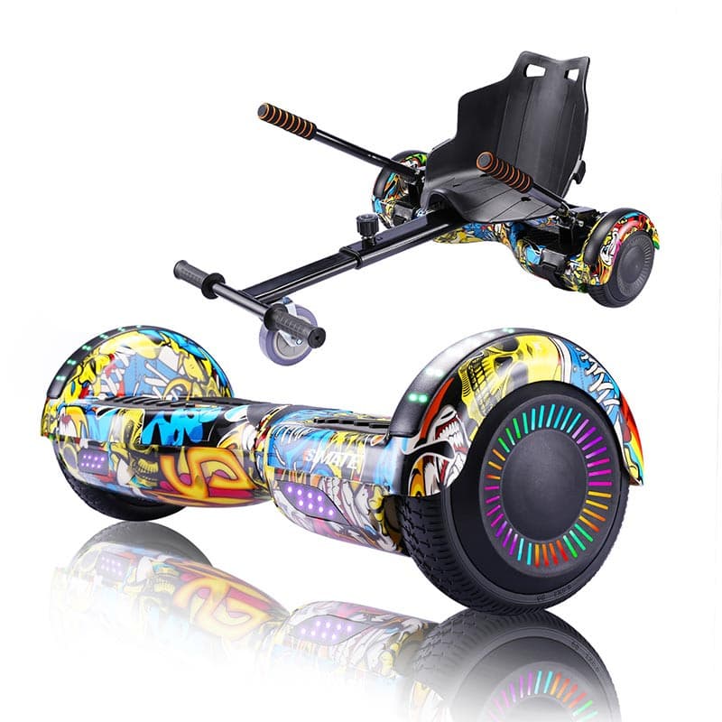 Apato Graffiti Hoverboard and Go Kart Set.